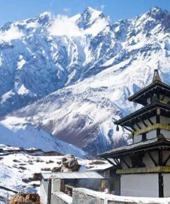 jomsom muktinath trek in nepal snowfall