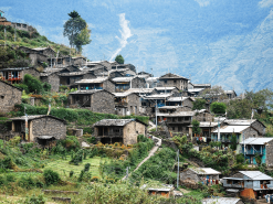 tamang heritage trek - tamang village in langtang region