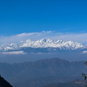The Ganesh Himal range in north-central Nepal