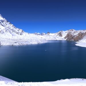 Tilicho Lake at 4,919 m, Annapurna region, Nepal