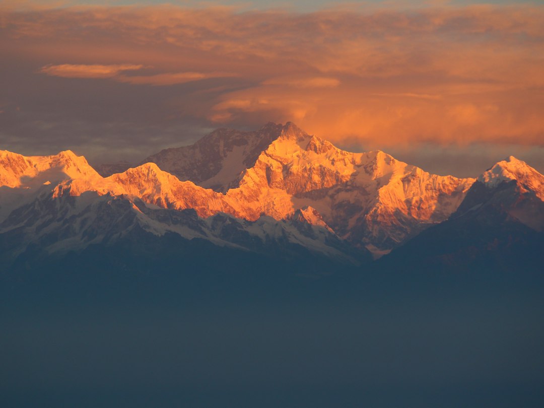 Kanchenjunga, the world's third-highest mountain